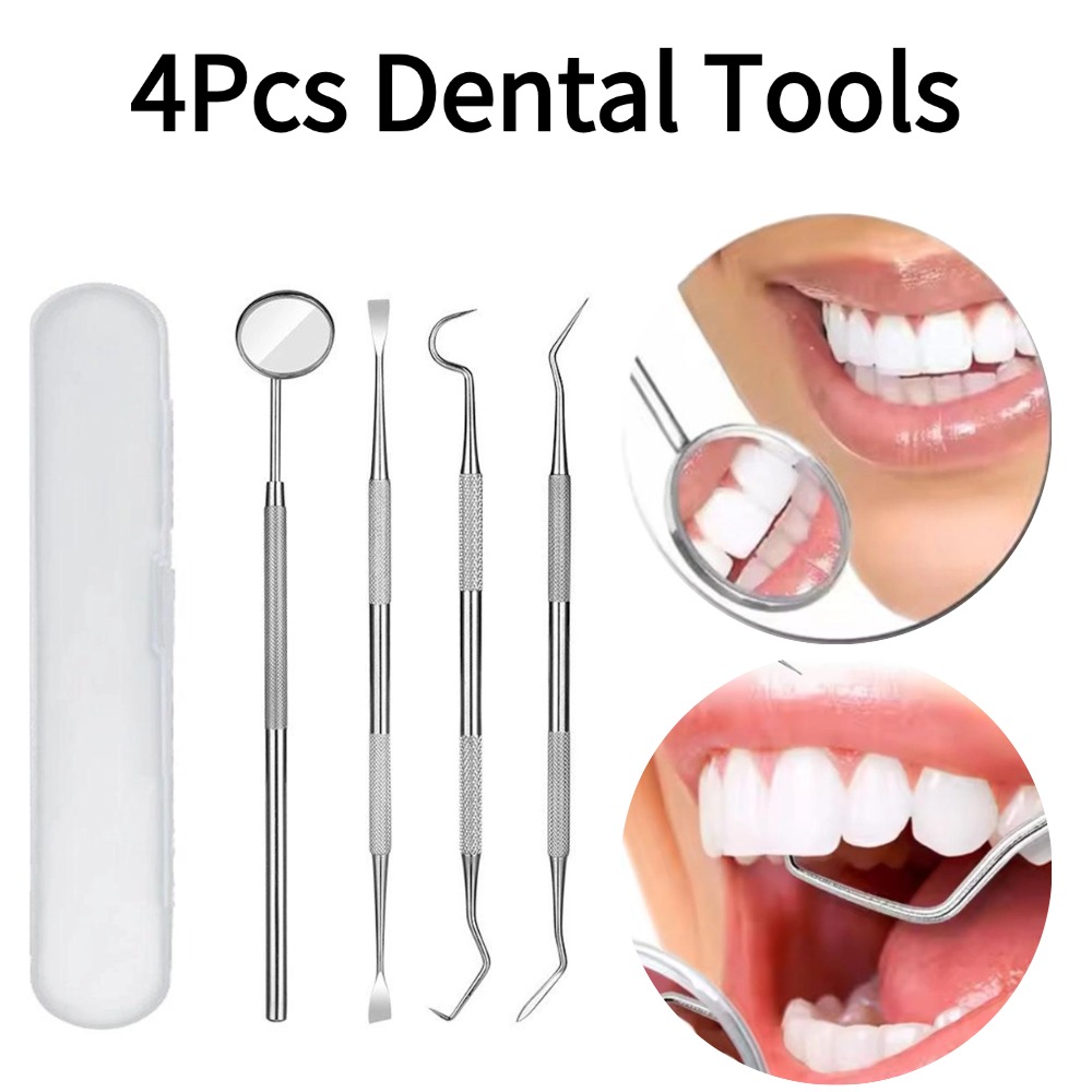 Teeth Whitening Mouthwash - 4 adet ağız bakımı araç seti