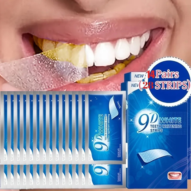 Teeth Whitening Effects - Diş Beyazlatma Şeritleri - 9D Diş