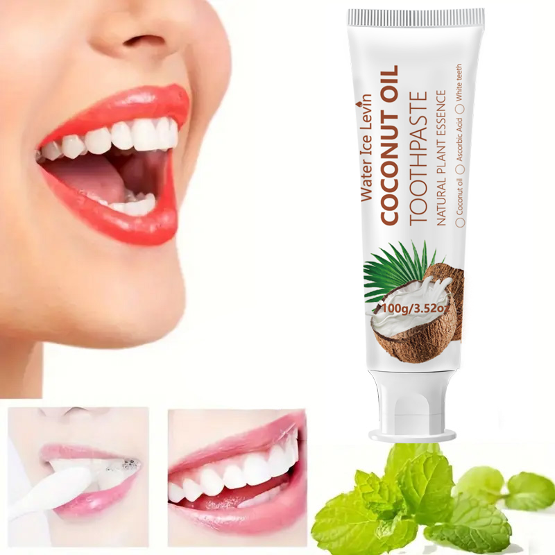 Teeth Whitening Mouthwash - Hindistan Cevizi Yağı Diş Macunu 100g