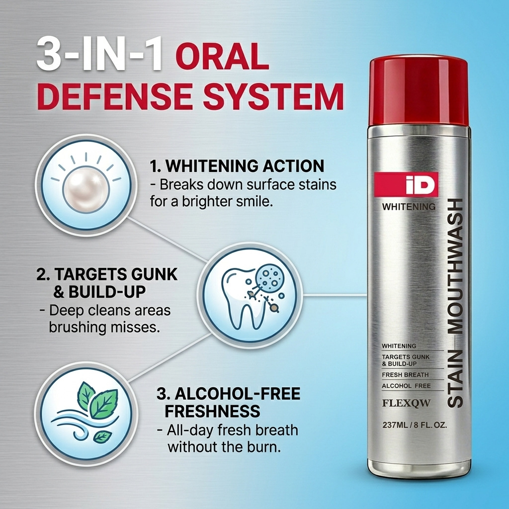 Hismile ID Beyazlatıcı Leke Gi - Teeth Whitening Mouthwash incelemesi ve fiyatı